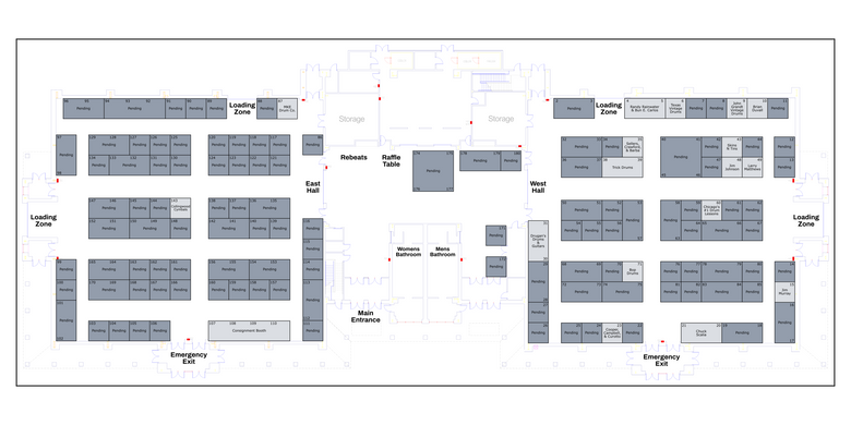 Exhibitor Map