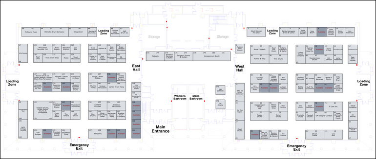 Exhibitor Map